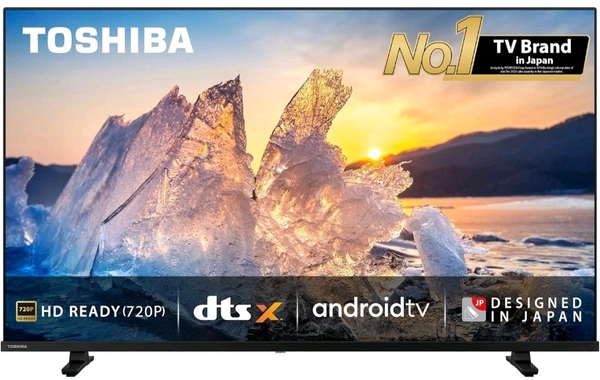TOSHIBA 80 cm (32 inches) V Series HD Ready Smart Android LED TV 32V35MP (Black) - Black, 32 Inches