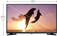 SAMSUNG  Samsung 80 cm (32 inches) HD Ready Smart LED TV UA32T4380AKXXL (Glossy Black) - Black, 32 Inches