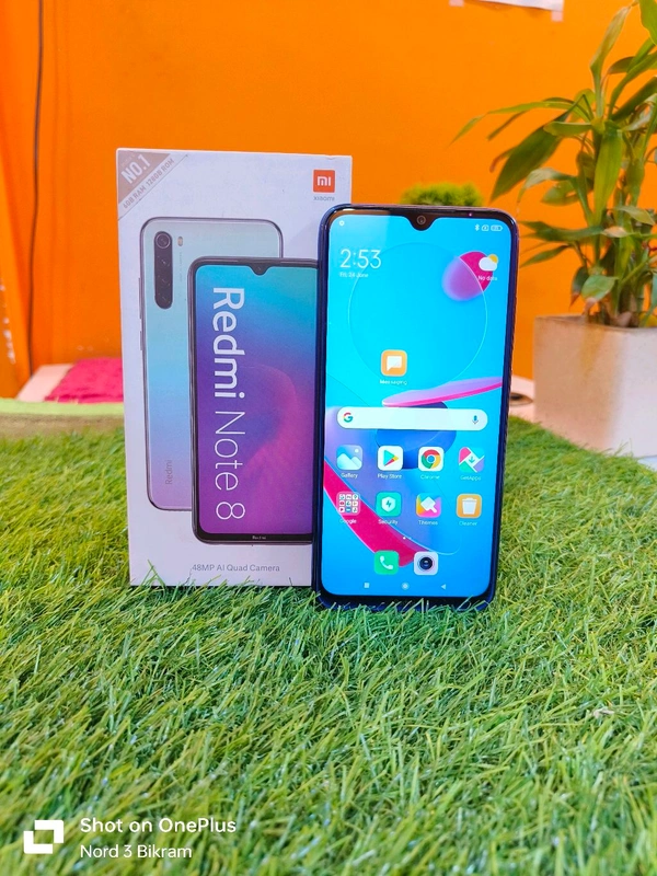 MI (Redmi) Redmi Note 8 4G 6/128 - Out Of Warenty, Blue, Super Mint Condition