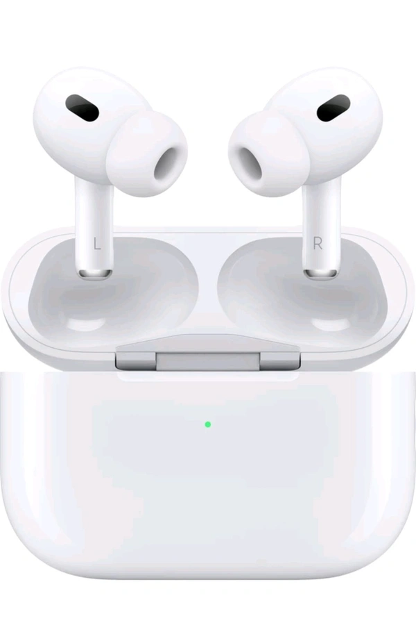 Appel AirPods Pro (2nd generation) with MagSafe Case (USB-C) Bluetooth Headset (White, True Wireless)