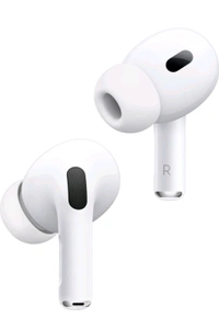 Appel AirPods Pro (2nd generation) with MagSafe Case (USB-C) Bluetooth Headset (White, True Wireless)