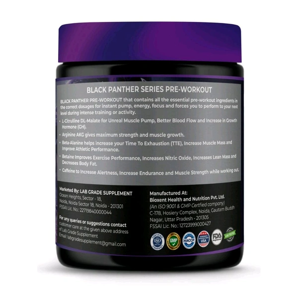 PRE-WORKOUT 17 serving Blueberry 🫐  - Pigment Indigo, 17 Serving, 120gm