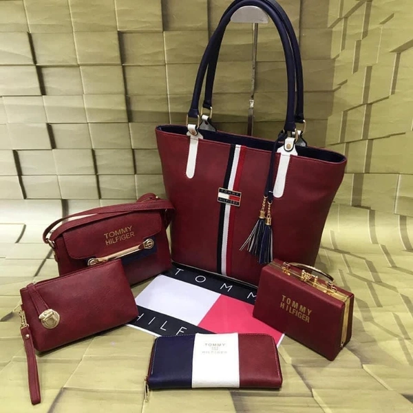 Tommy Hilfiger Combo bags - reddish brown