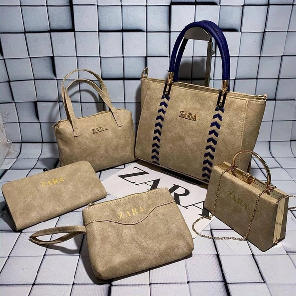 Zara Handbag Collection Combo - brown