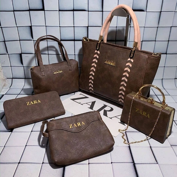 Zara Handbag Collection Combo - brown