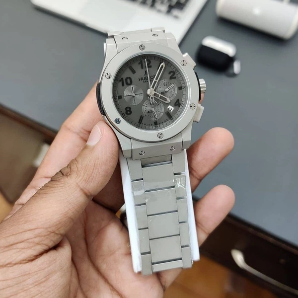 Hublot Series Watch - Light Grey, suitable for all hands