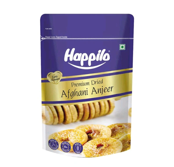 Happilo Premium Dried Afghani Anjeer - 200g