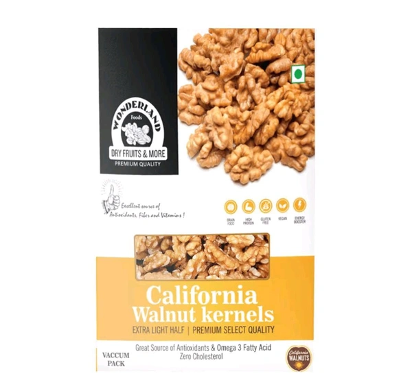 Wonderland Foods Premium Walnut Kernels - 200g