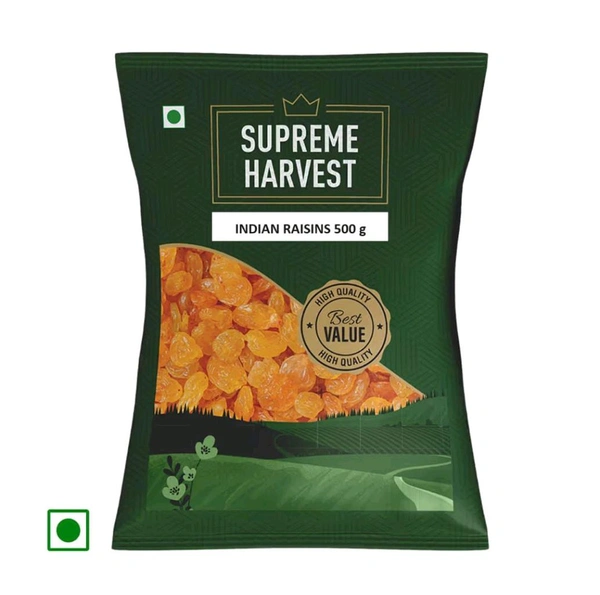 Supreme Harvest Indian Raisins(kishmis) - 500g