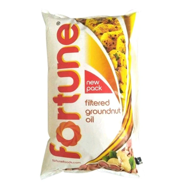 Fortune Filtered Groundnut Oil - 1ltr