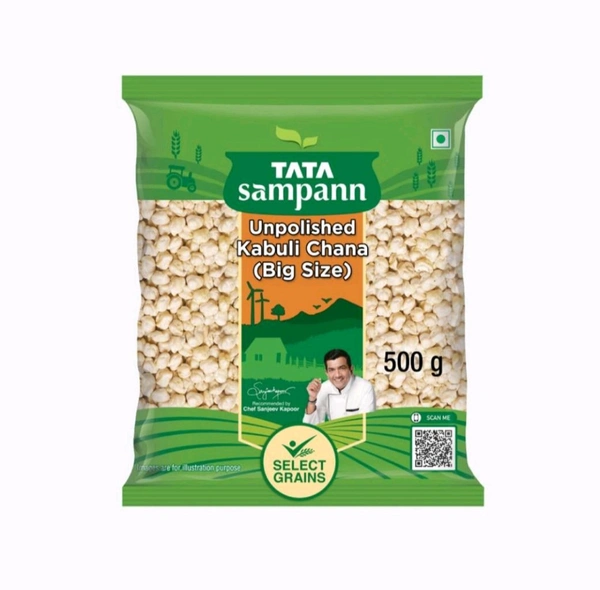 Tata Sampann Kabuli Chana(Big Size) - 500g