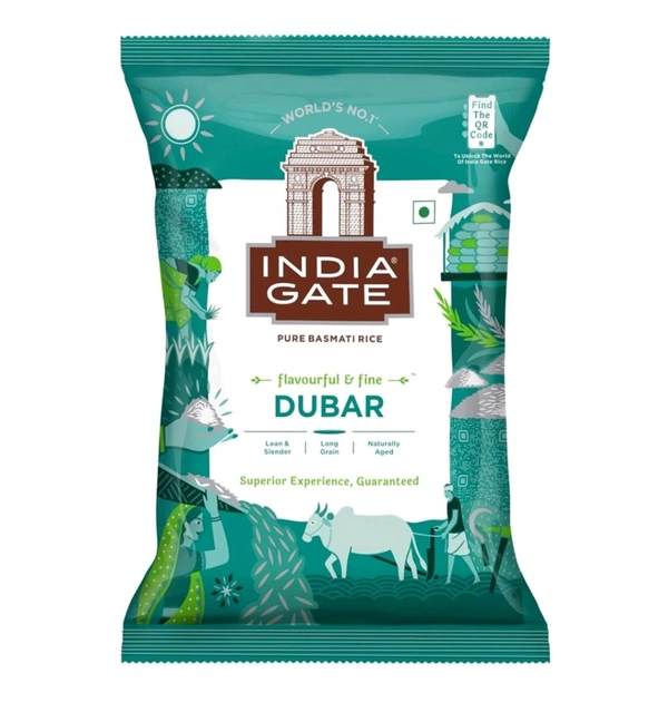 India Gate Dubar Basmati Rice - 1kg