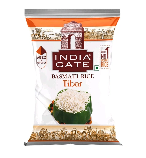 India Gate Tibar Basmati Rice  - 1kg