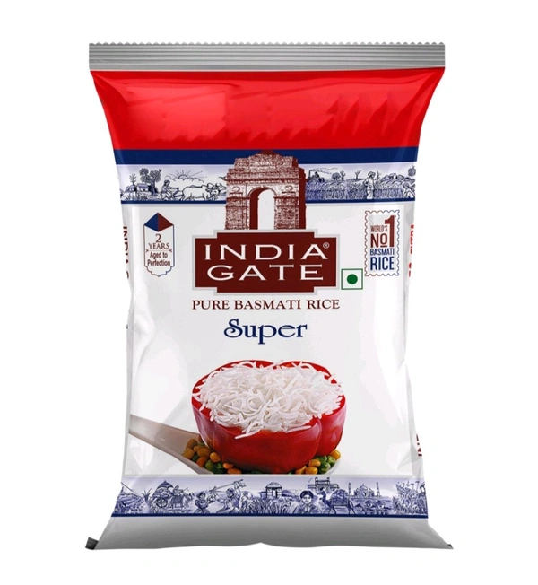 India Gate Super Basmati Rice - 1kg