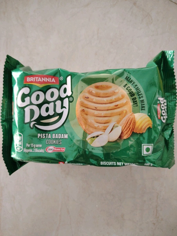 Good Day Pista Badam Biscuit - 200g