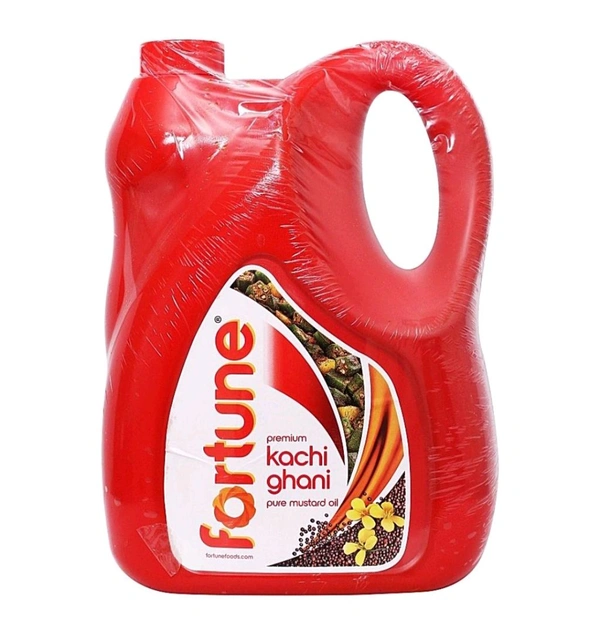 Fortune Premium Kachi Ghani Pure Mustard Oil  - 5ltr