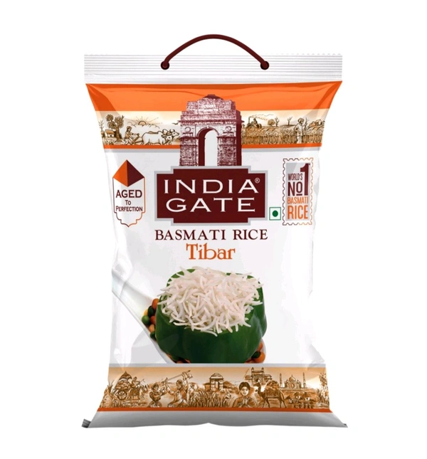 India Gate Tibar Basmati Rice  - 5kg