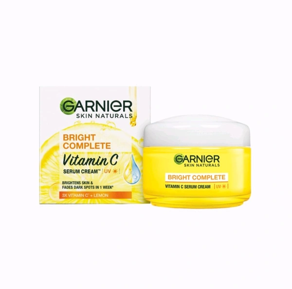Garnier Bright Vitamin C Serum Day Cream - 45g