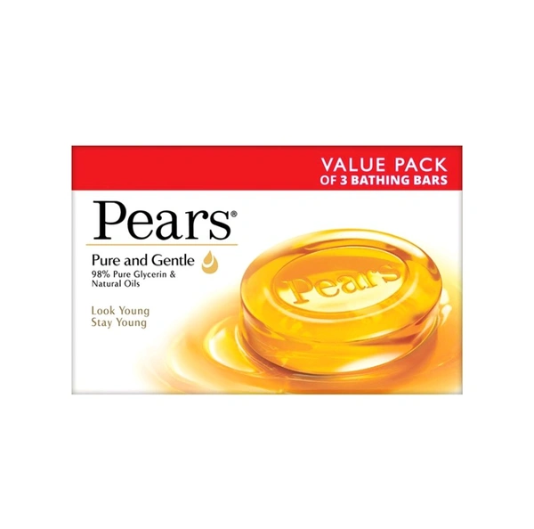 Pears Bathing Bar - 3×125g