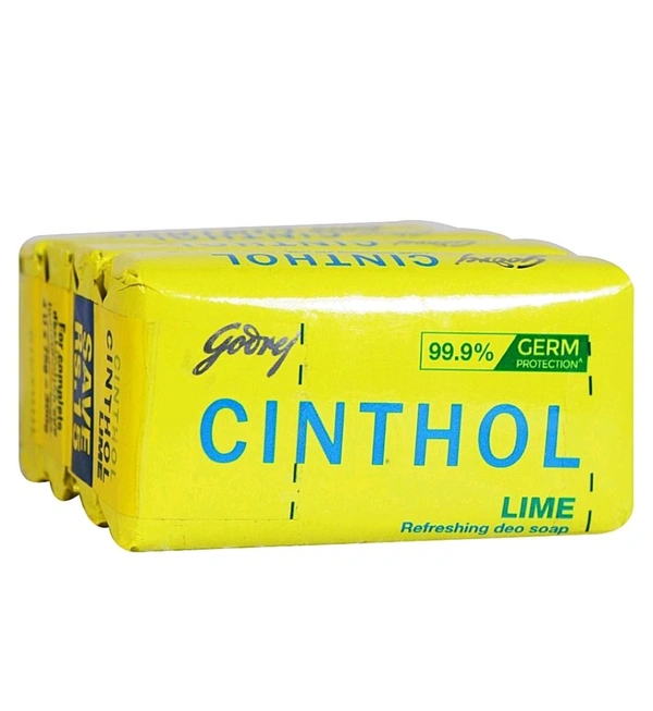 Cinthol Lime Soap  - 4×75g