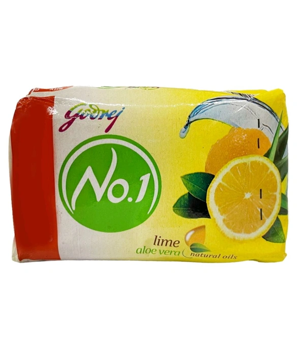 Godrej No. 1 Lime & Aloe Vera Soap  - 5×100g