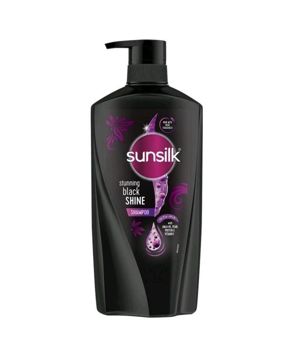 Sunsilk Stunning Black Shine Shampoo  - 650ml