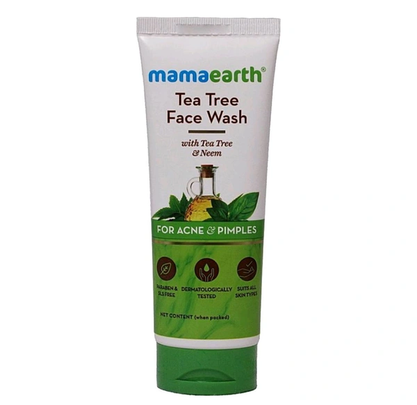 Mamaearth Tea Tree Facewash - 100ml