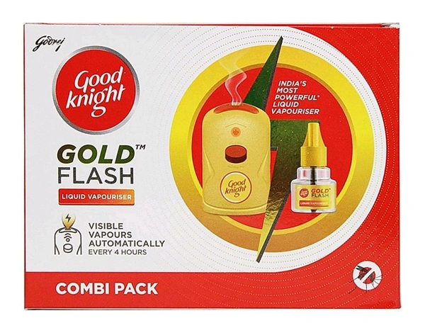 Good Knight Gold Flash Machine & Refill - 45ml