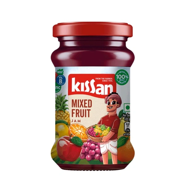 Kissan Mixed Fruit Jam  - 500g