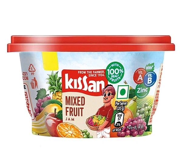 Kissan Mix Fruit Jam - 90g