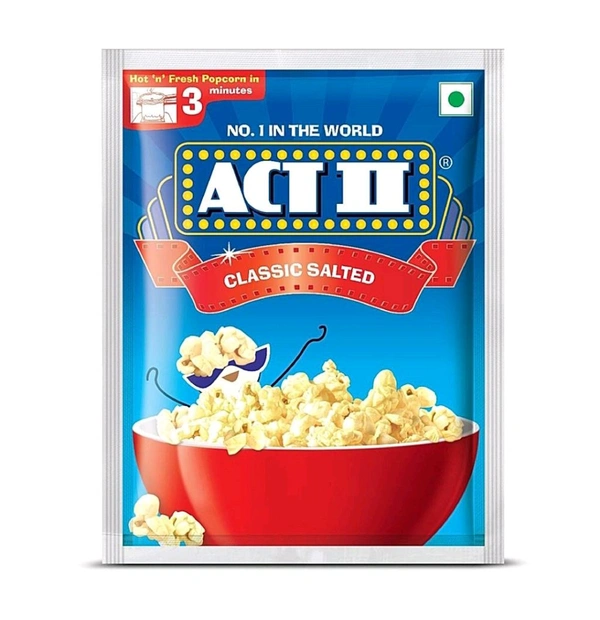 Act II Classic Salted Popcorn - 30g