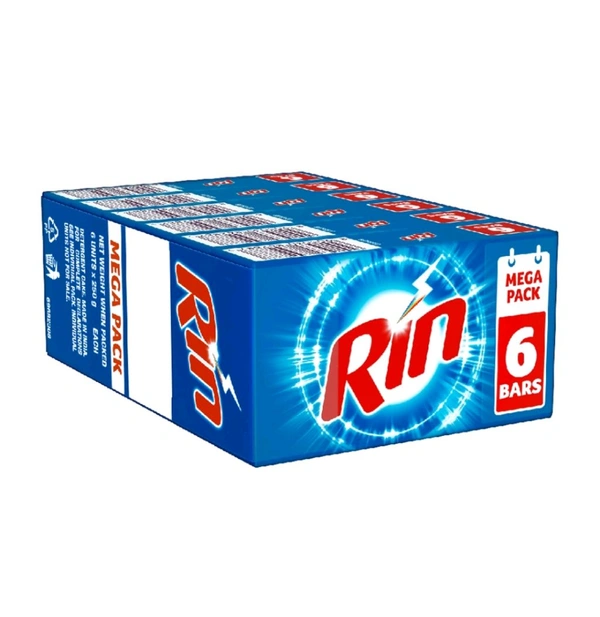 Rin Detergent Bar - 1×250g