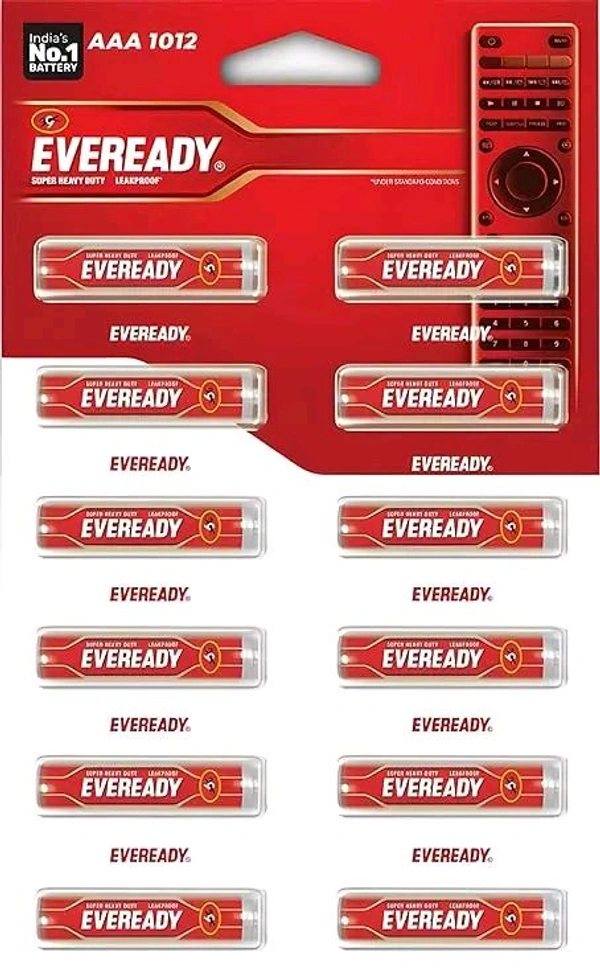 Eveready Red AAA  Batteries