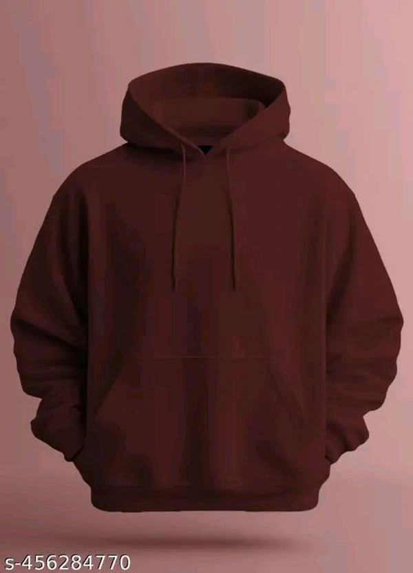 MENS SWEATSHIRT || Sweatshirt for Unisex || Unisex Hoodie || COTTON WARM SWEATSHIRT || PLAIN SOLID || COMBO - Heath, L