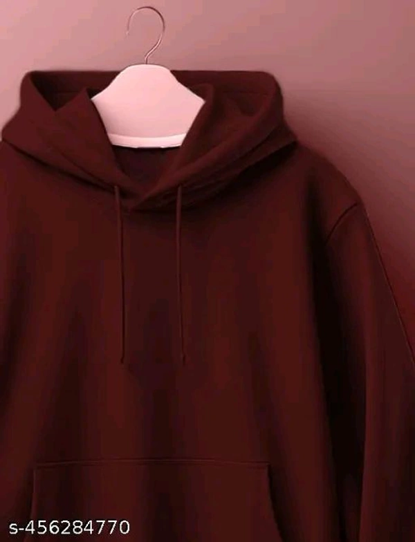 MENS SWEATSHIRT || Sweatshirt for Unisex || Unisex Hoodie || COTTON WARM SWEATSHIRT || PLAIN SOLID || COMBO - Heath, L