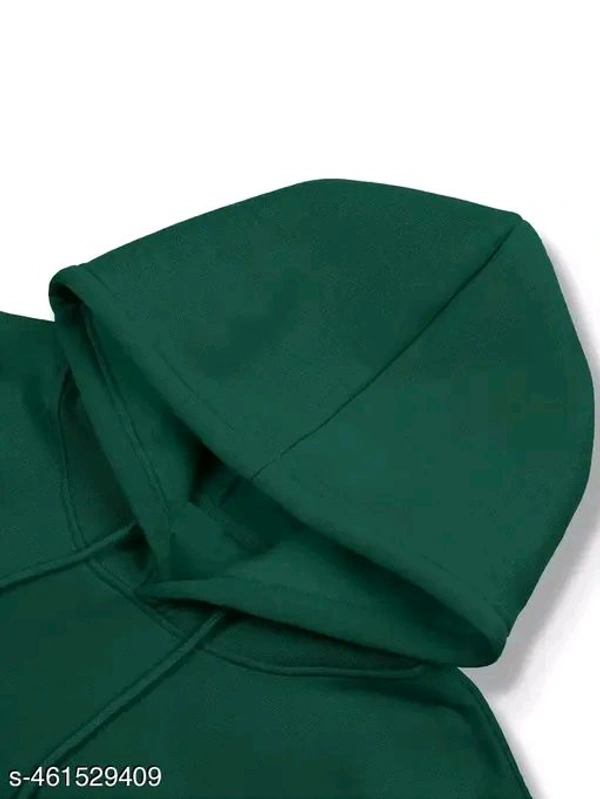 Men's Cotton Hoodie Sweatshirt Green pack of 1 | Full Sleeve Hooded Neck Winter Wear for Men - Teal, XXL