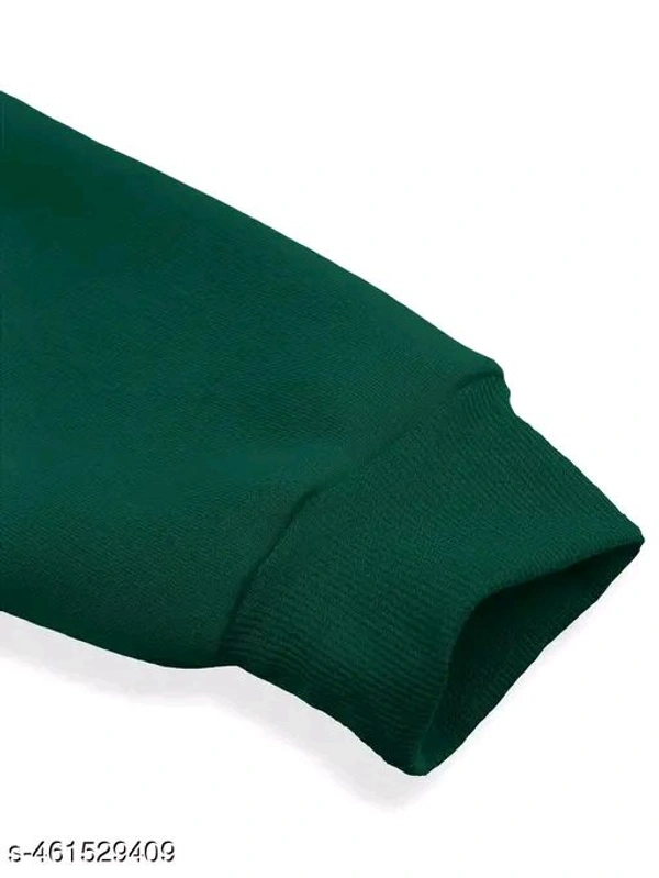 Men's Cotton Hoodie Sweatshirt Green pack of 1 | Full Sleeve Hooded Neck Winter Wear for Men - Teal, XXL