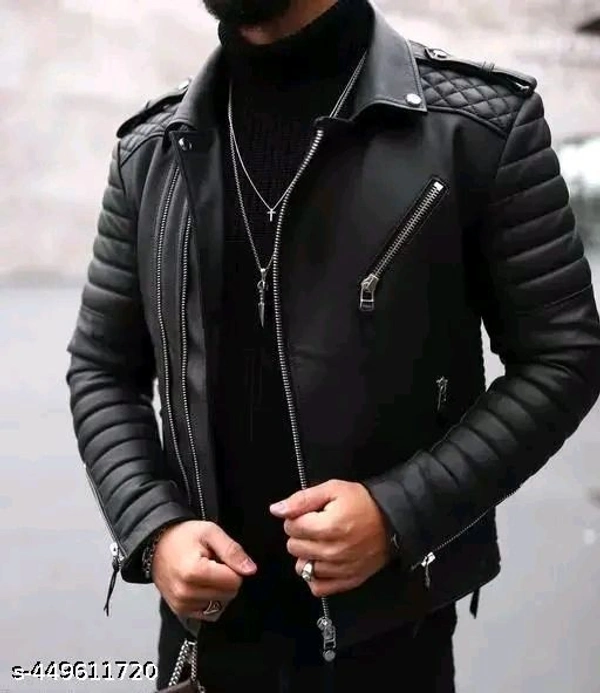 TRENDY MOTOR RIDER JACKET - M