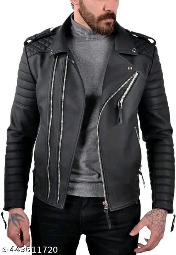 TRENDY MOTOR RIDER JACKET - M