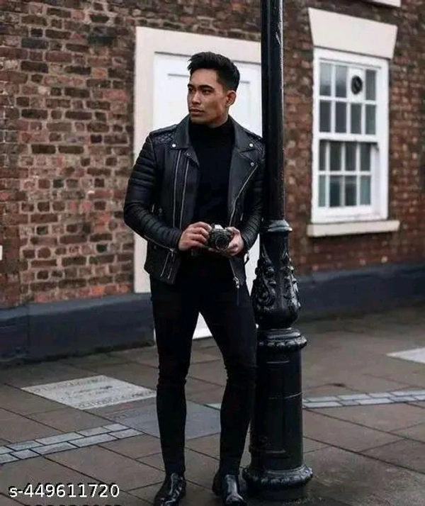 TRENDY MOTOR RIDER JACKET - M