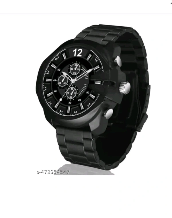 Men Analog Watch - Black, Free