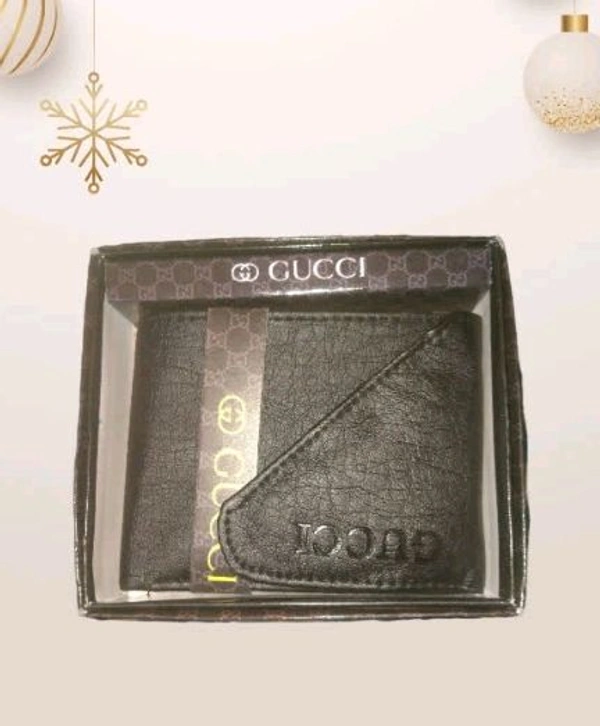 Men Gucci Wallet - Black, Free Size