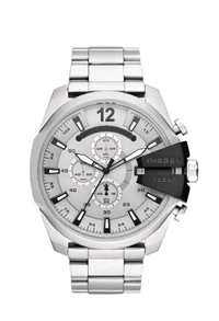 Men Analog Chain Watch - White, Free Size