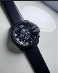 Men Belt Analog Watch - Black, Free Size
