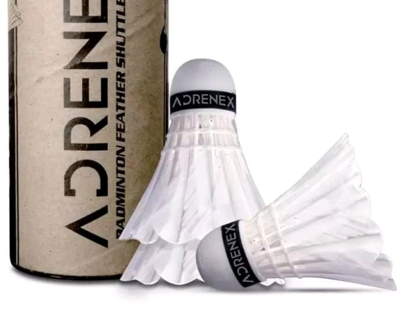 Badminton Shuttlecock - White