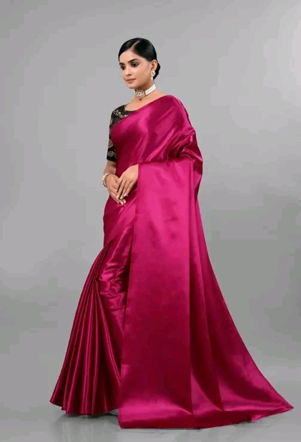 Sana Silk Saree With Blouse - Free Size