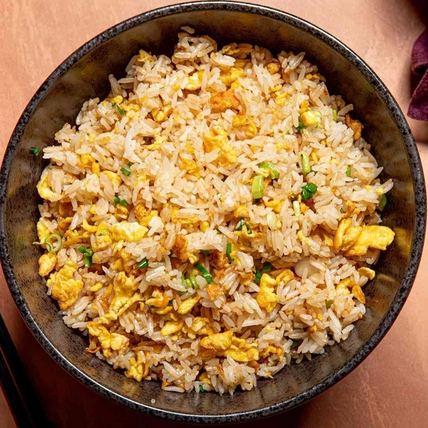 Double egg fried rice