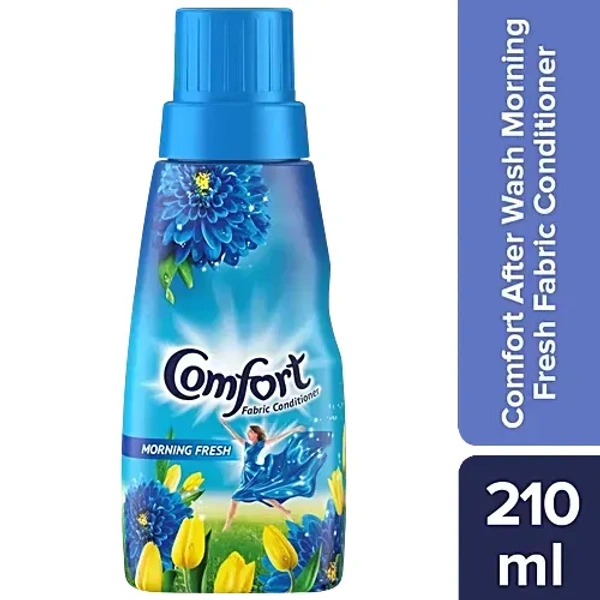 Comfort After Wash Fabric Conditioner - Morning Fresh, 210 ml Bottle