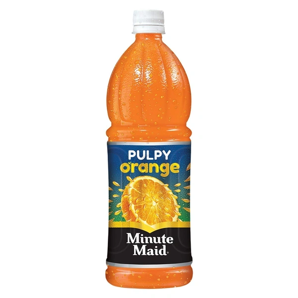 Minute Maid Pulpy Orange Juice, 1 L Pet Bottle