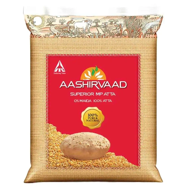 Aashirvaad Superior Whole Wheat MP Atta 1 kg